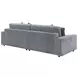 Blaine Fog Performance Fabric Upholstered Reversible Sectional
