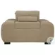 Octavia Camel Track Arm Accent Chair