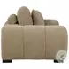 Octavia Camel Track Arm Accent Chair