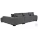 Octavia Charcoal Gray 2 Piece Chaise Sofa Sectional