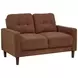 Bowen II Rust 54" Loveseat