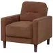 Bowen II Rust Upholstered Lounge Chair