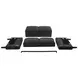 Bowen II Steel Gray 77" Sofa