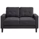 Bowen II Steel Gray 54" Loveseat