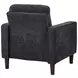 Bowen II Steel Gray Upholstered Lounge Chair