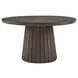Kavanaugh Weathered Kona Brown 72" Extendable Oval Dining Table