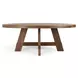 Santa Barbara Honey 80" Oval Dining Table