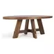 Santa Barbara Honey 80" Oval Dining Table