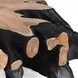 Cypress Black and Natural Square Coffee Table