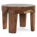 Kariba Natural 15" Round Accent Table