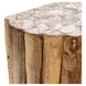 Norwest Natural D Shape Console Table