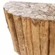 Norwest Natural D Shape Console Table