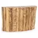 Norwest Natural D Shape Console Table
