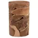 Rhea Natural Round Accent Table