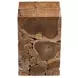 Rhea Natural Square Accent Table