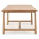 Aston Natural 94" Rectangular Outdoor Dining Room Set