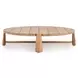 Aston Natural 65" Round Outdoor Coffee Table
