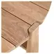 Aston Natural 65" Round Outdoor Coffee Table