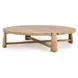 Aston Natural 65" Round Outdoor Coffee Table