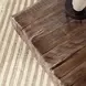 Duarte Rustic Brown and Black Rectangular Coffee Table