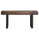 Duarte Rustic Brown Rectangular Console Table