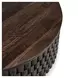 Norwood Bark Brown Round Coffee Table