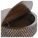 Norwood Bark Brown Round Coffee Table