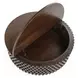 Norwood Bark Brown Round Coffee Table