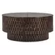 Norwood Bark Brown Round Coffee Table