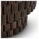 Norwood Bark Brown Round End Table