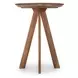 Rodrigo Hickory Brown 32" Round Bar Table