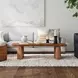Chloe Hickory Brown Rectangular Coffee Table
