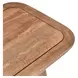 Chloe Hickory Brown Rectangular Console Table