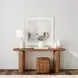 Chloe Hickory Brown Rectangular Console Table