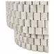 Norwood Coastal White Round End Table