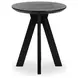 Rodrigo Black 32" Round Counter Height Table