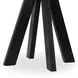 Rodrigo Black 32" Round Counter Height Table