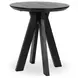Rodrigo Black 32" Round Counter Height Table