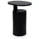 Decklyn Black Oval Accent Table