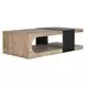 Danica Cafe Brown Rectangular Coffee Table