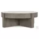 Sonoma Antique White And Distressed Gray Round Coffee Table