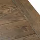 Troy Suede Brown Rectangular Coffee Table