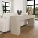 Bristol Aged Cream Rectangular Console Table