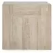 Bristol Aged Cream Square End Table