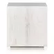 Layne Milk White Square End Table