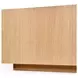 Layne True Natural Square Coffee Table with Casters