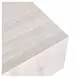 Layne Milk White Square Coffee Table with Casters