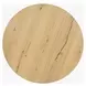 Layne True Natural Round Coffee Table with Casters