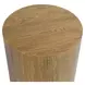 Layne Light Brown Round End Table