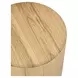 Layne True Natural Round End Table